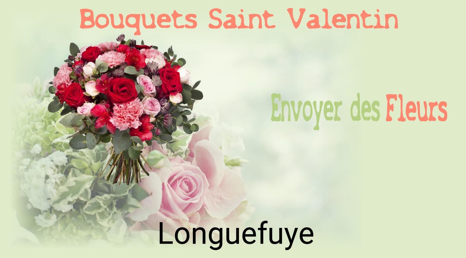 Roses de Saint-Valentin livrées à Longuefuye